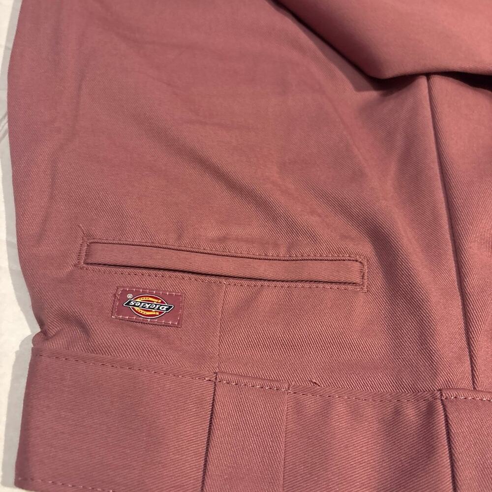 Women’s Ladies Teens Dickies 874 Work Pants - Pink - Size 4 SH - Picture 6 of 12